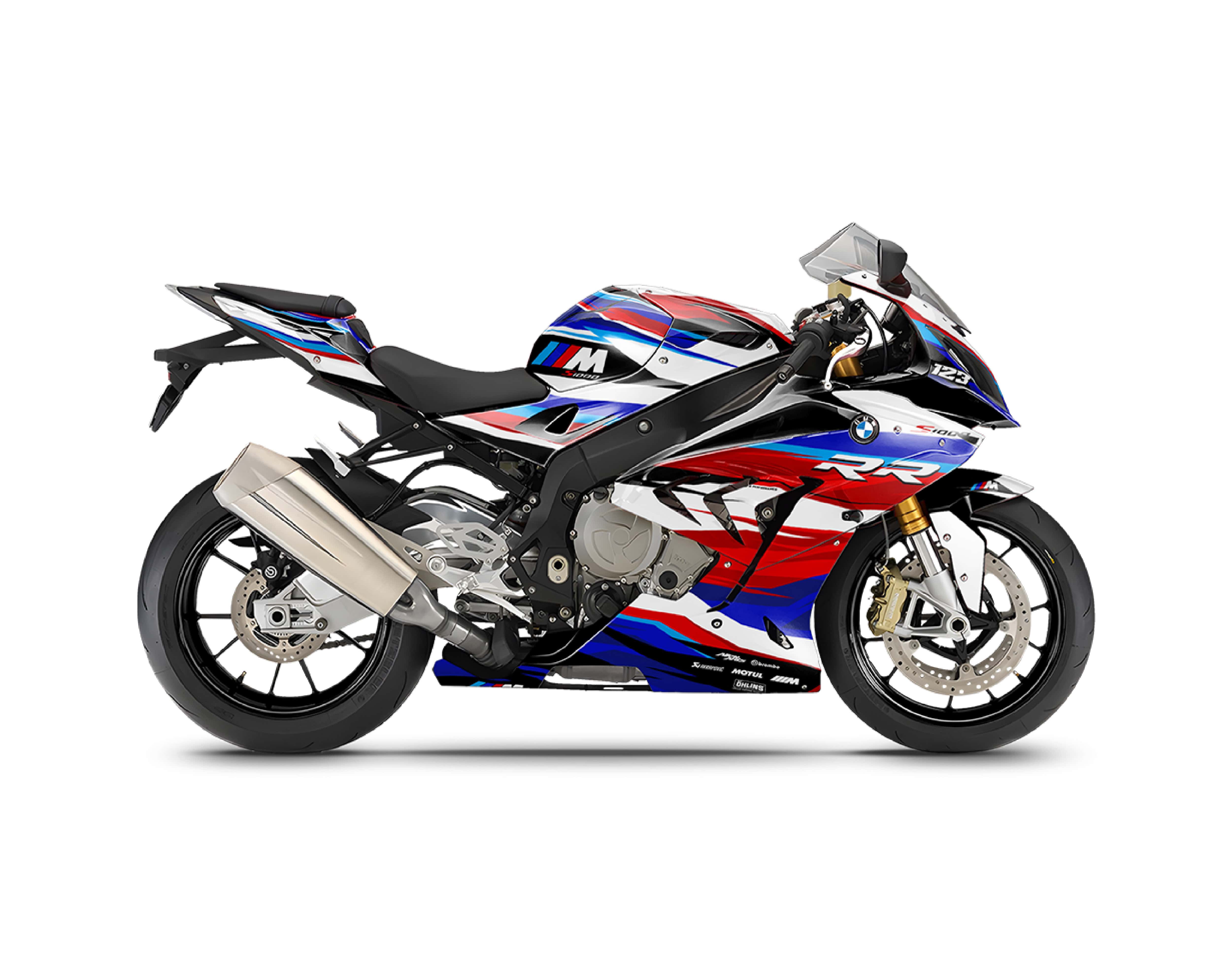 FUSION - Graphic Semi-customizable BMW S1000RR sports car