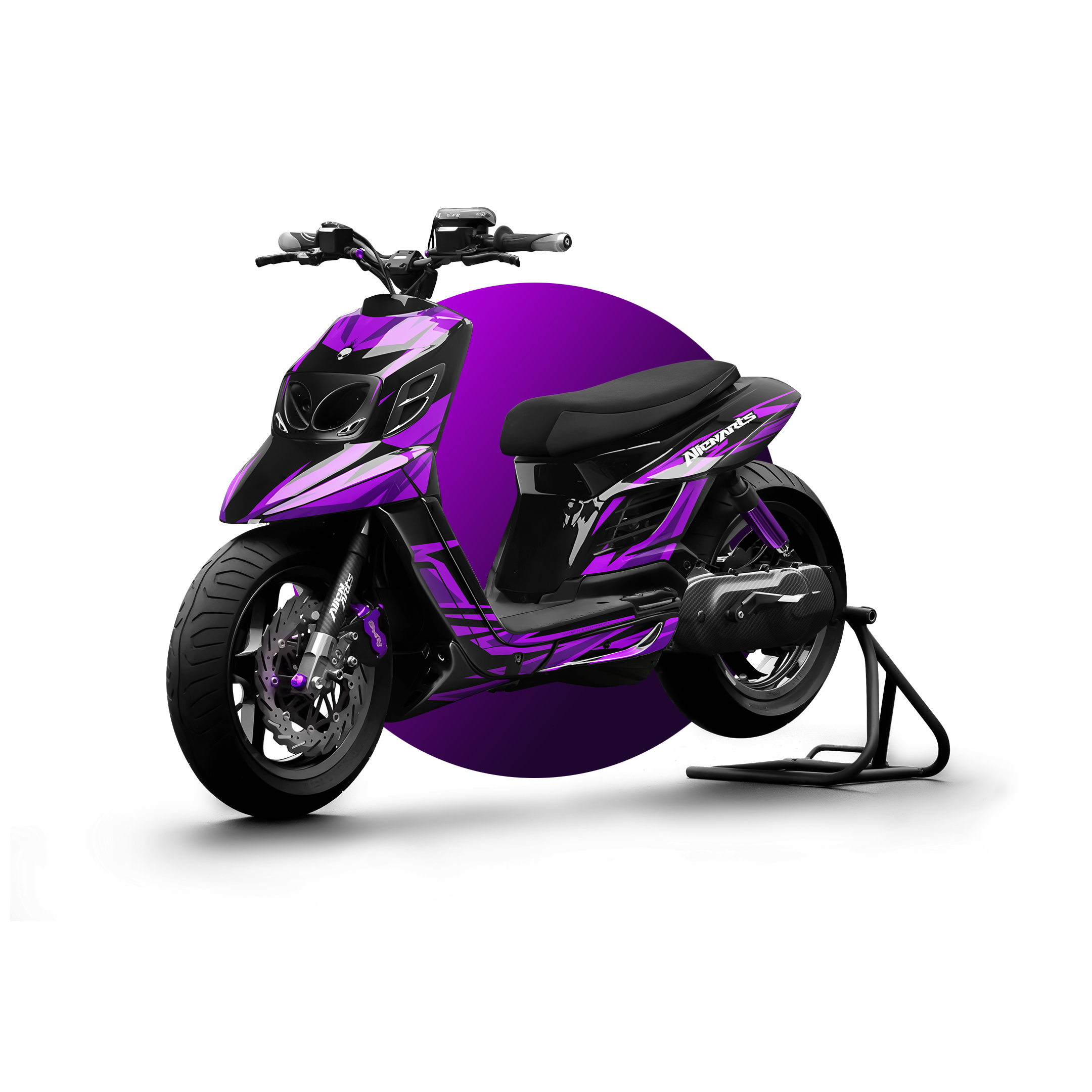 50cc Scooter Graphic | Custom-made