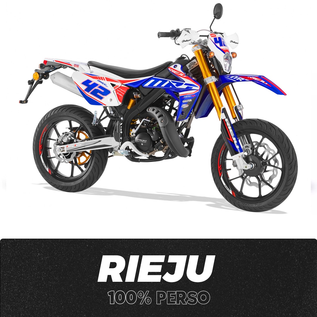 Rieju 50cc | Graphic 100% perso' - AlienArts