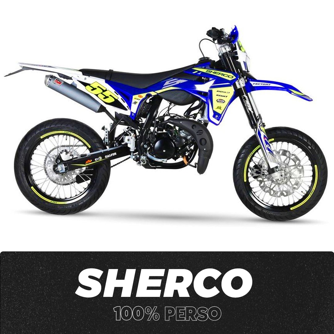 Sherco 50cc | Graphic 100% perso' - AlienArts